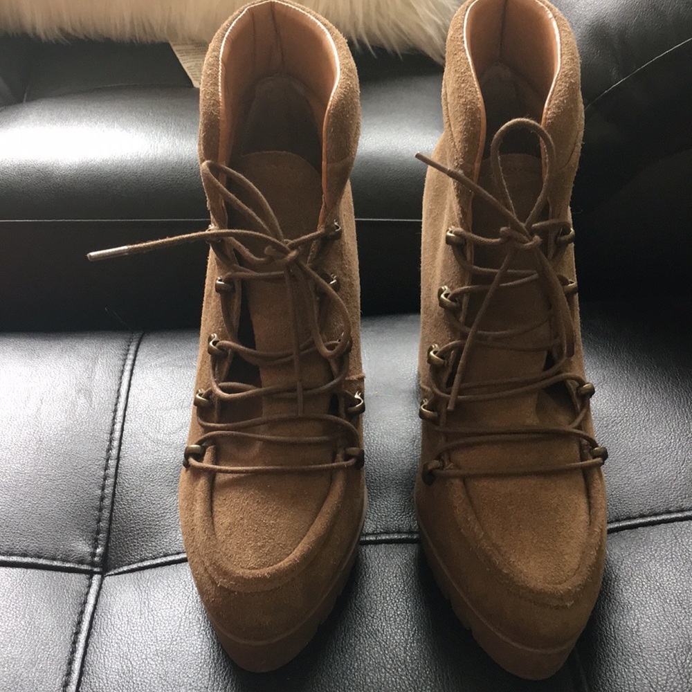 Platform booties
